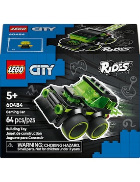 Lego City Coche de Carreras de Videojuego 60484