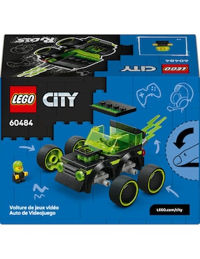 Lego City Coche de Carreras de Videojuego 60484