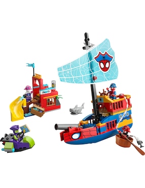 Lego Spidey Marvel Barco Pirata del Equipo Spidey 11208