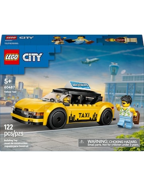 Lego City Lego Taxi Amarillo 60487