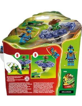 Lego Ninjago Dragons Rising Nya vs. Spinner del Monstruo Mutante 71849