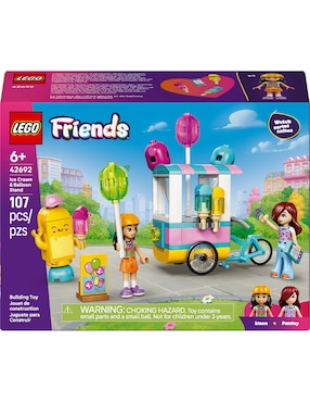 Lego Lego Friends Puesto de Helados y Globos 42692