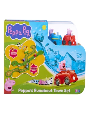 Juego en la ciudad Runabout Bandai de peppa pig