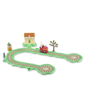 Peppa pig juego del tren de rebecca bandai de namco-bandai