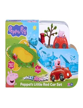 Peppa pig peppa pista del carro rojo Bandai