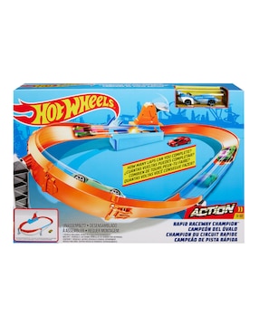Pista armable Hot Wheels campeonato pista de velocidad Hot Wheels
