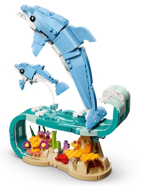 Lego Creator Animales Marinos Hermosos Delfines 31385