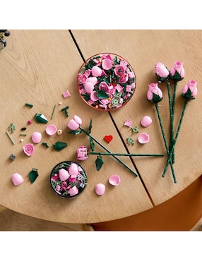 Lego Lego set de Lego botanicals ramo de rosas rosadas 10374 Botanicals