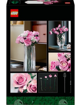 Lego Lego set de Lego botanicals ramo de rosas rosadas 10374 Botanicals