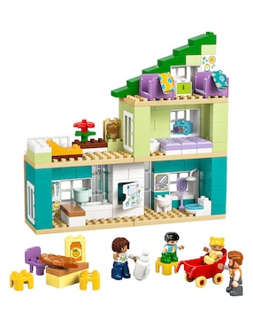 Lego Duplo Casa Familiar Moderna 3 en 1 con Figuras 10470