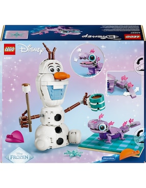 Lego Disney Princess Frozen Juguete de construcción 43287 Olaf y Bruni