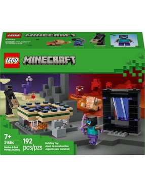 Lego Minecraft Lego El Viaje por el Nether y el Portal al End 21584 Minecraft
