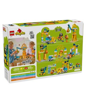 Lego Duplo Obra y Vehículos de Construcción 3 en 1 10476