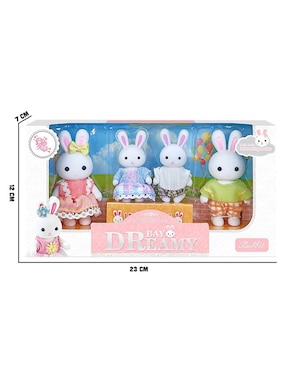 Set figura de conejo Moboss