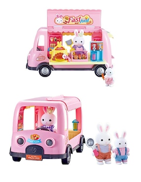Set figura de conejo Moboss