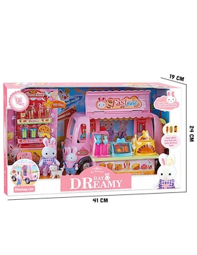 Set figura de conejo Moboss