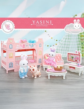 Set figura de conejo Moboss