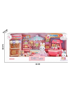 Set figura de conejo Moboss