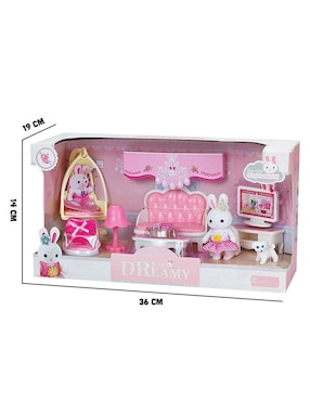 Set figura de conejo Moboss