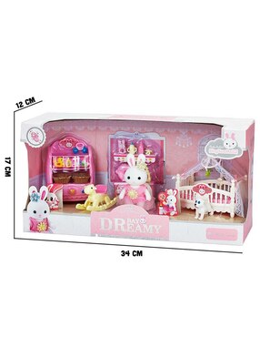 Set figura de conejo Moboss