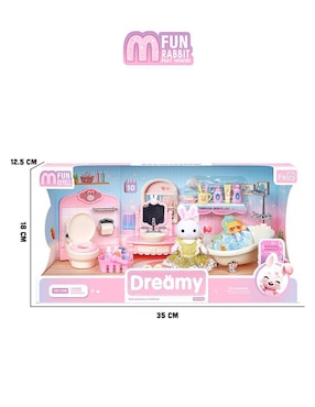 Set figura de conejo Moboss