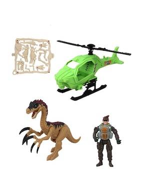 Set figuras acción articulada Dinosaurios limitada Moboss