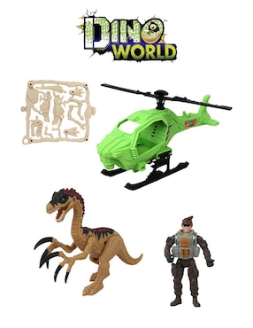 Set figuras acción articulada Dinosaurios limitada Moboss