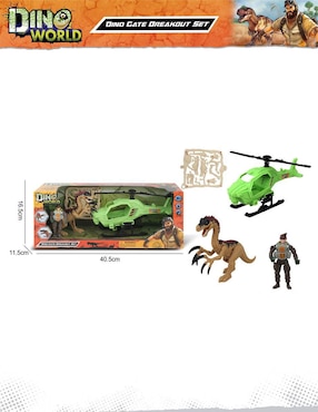 Set figuras acción articulada Dinosaurios limitada Moboss