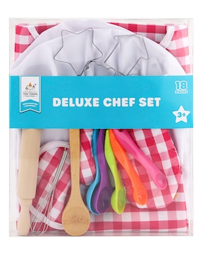 Deluxe Chef Set Toy Town juego de rol para niños