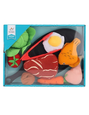 Set de carne y verduras Toy Town juego de rol para niños