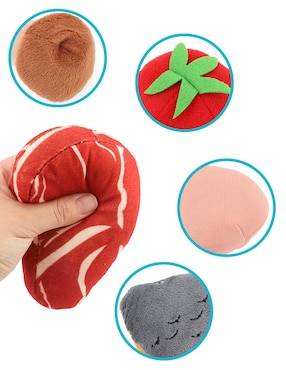 Set de carne y verduras Toy Town juego de rol para niños