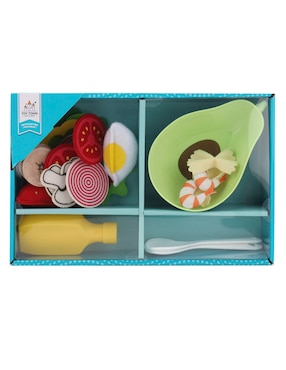 Kit juego de ensalada Toy Town juego de rol para niños