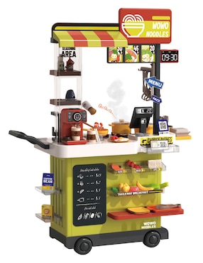 Fast Food Shop Toy Town juego de rol para niños