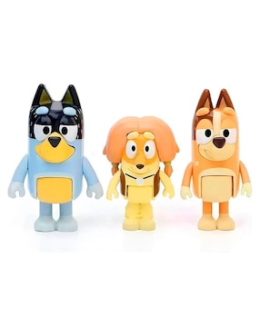 Set figuras acción articulada Bluey Generica