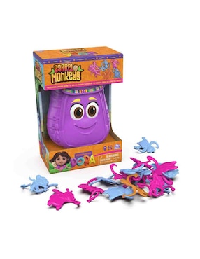 Barril de Monos Dora juego de mesa Dora la Exploradora Spin Master