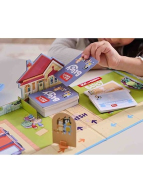 Hijos vs Padres Bluey juego de mesa Bluey Spin Master
