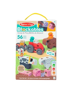 Melissa & doug Blockables Granja