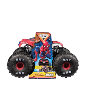 Automóvil monster truck monster jam 6070554 spider-man