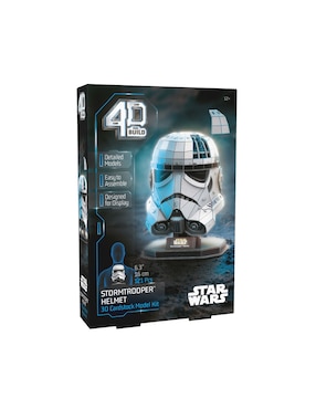 Rompecabezas Casco Stormtrooper 4D Spin Master 121 piezas