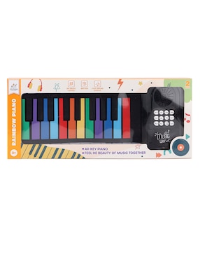 Piano portátil enrollable Toy Town juego de rol para niños