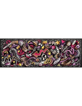 Rompecabezas artistas modernos Los Elementos Del Ritmo Panorama Art Puzzle 1000 piezas