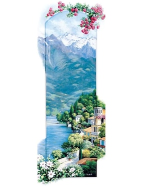 Rompecabezas paisaje mañana mediterranea Panorama Art Puzzle 1000 piezas