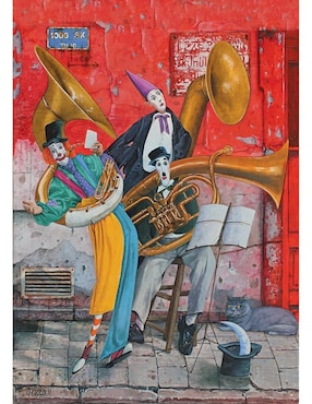 Rompecabezas artistas modernos Alma de la música Art Puzzle 1000 piezas