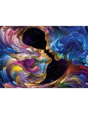 Rompecabezas abstracto amor sin fin Art Puzzle 1000 piezas