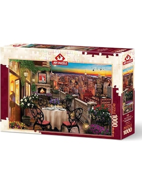 Rompecabezas cena en Nueva York Art Puzzle 1000 piezas