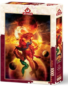 Rompecabezas Agua y fuego Art Puzzle 1000 piezas