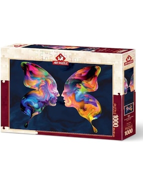Rompecabezas abstracto El amor de las mariposas Art Puzzle 1000 piezas