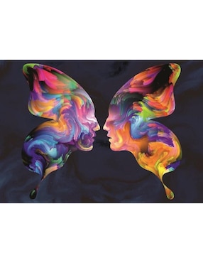 Rompecabezas abstracto El amor de las mariposas Art Puzzle 1000 piezas
