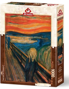 Rompecabezas Munch: el grito Art Puzzle 1000 piezas