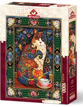 Rompecabezas Gatito El Gato Real Art Puzzle 1000 piezas